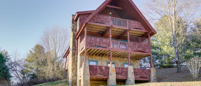 An Amazing Time Cabin - Pigeon Forge - Rear