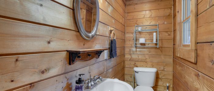 An Amazing Time Cabin - Pigeon Forge - Restroom